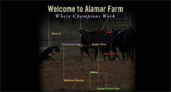Desktop Screenshot of alamarfarm.com